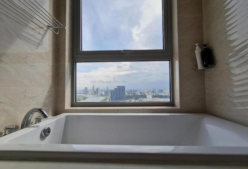 آپارتمان 1 خوابه, Landmark Vinhomes Christine Apartment