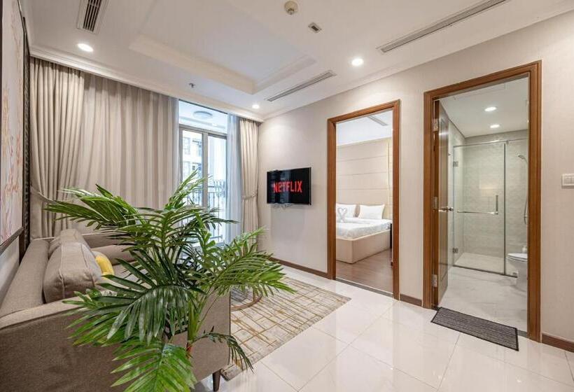 آپارتمان 1 خوابه, Landmark Vinhomes Christine Apartment