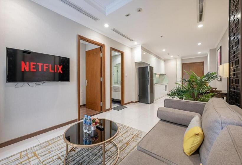 آپارتمان 1 خوابه, Landmark Vinhomes Christine Apartment