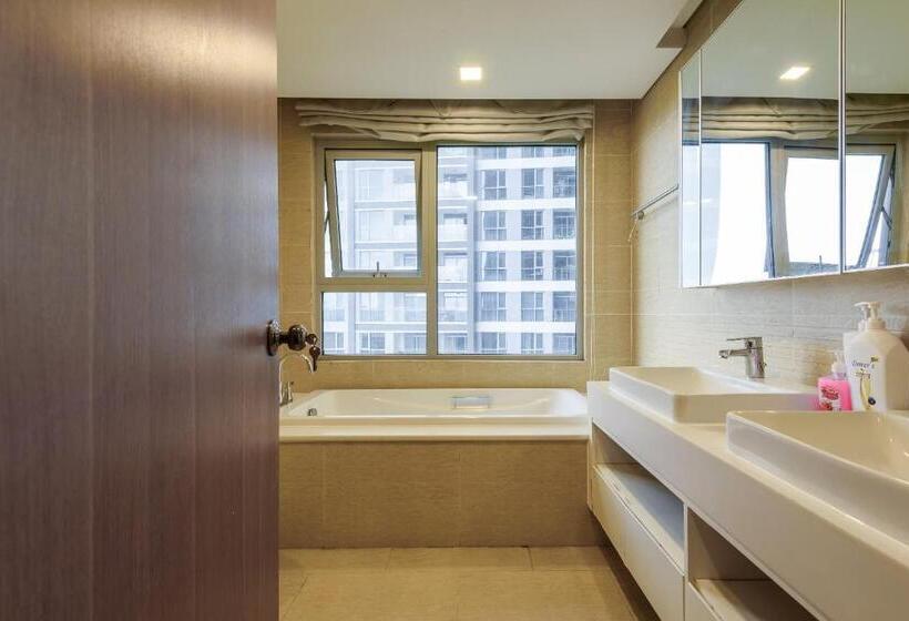آپارتمان لوکس 1 خوابه, Landmark Vinhomes Christine Apartment