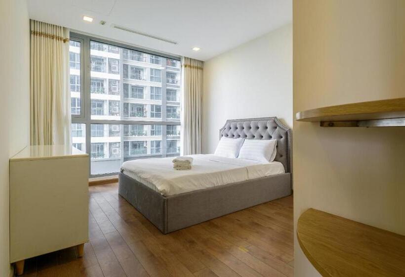 آپارتمان لوکس 1 خوابه, Landmark Vinhomes Christine Apartment