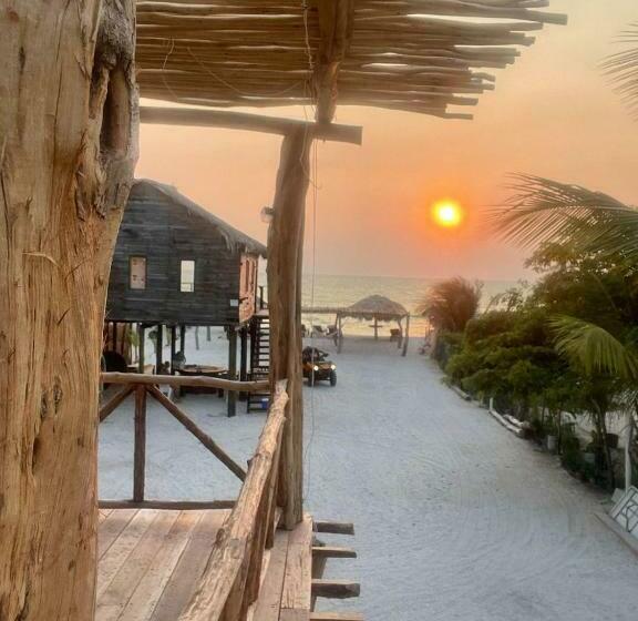 آپارتمان 1 خوابه با تراس, Gema Aparthotel & Beach