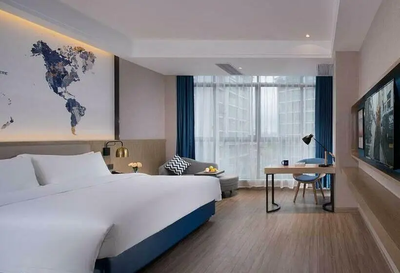 Standard-huone, Kyriad Marvelous Hotel Hezhou Wanda Plaza