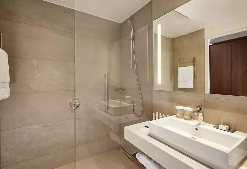 身障者適用キングサイズベッドルーム, Doubletree By Hilton Hotel Wroclaw