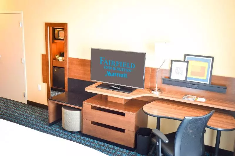 キングサイズベッドのスタンダードルーム, Fairfield Inn & Suites By Marriott San Antonio Brooks City Base