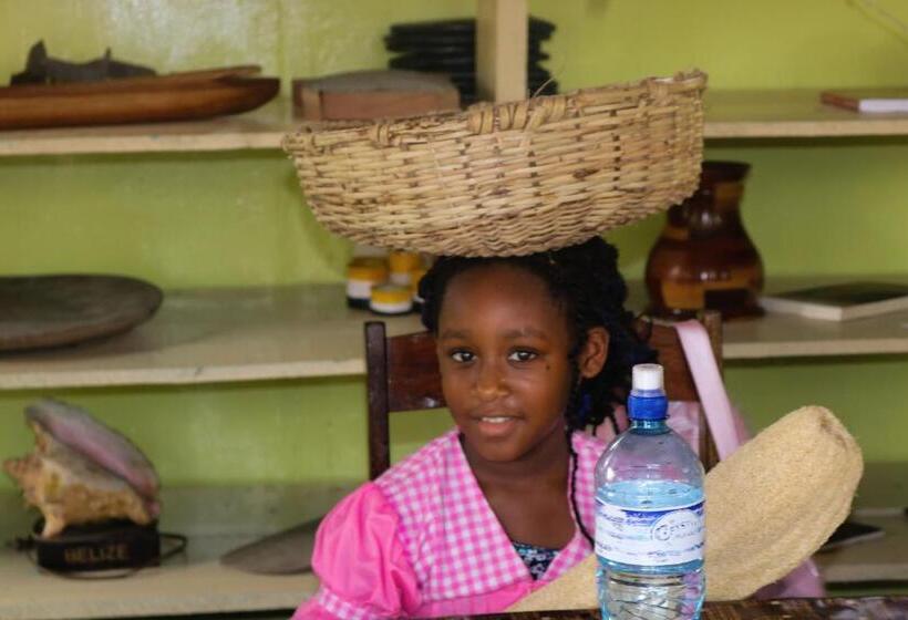 חדר סטנדרט לשלושה עם נוף לגינה, Palmento Grove Garifuna Eco Cultural & Healing Institute