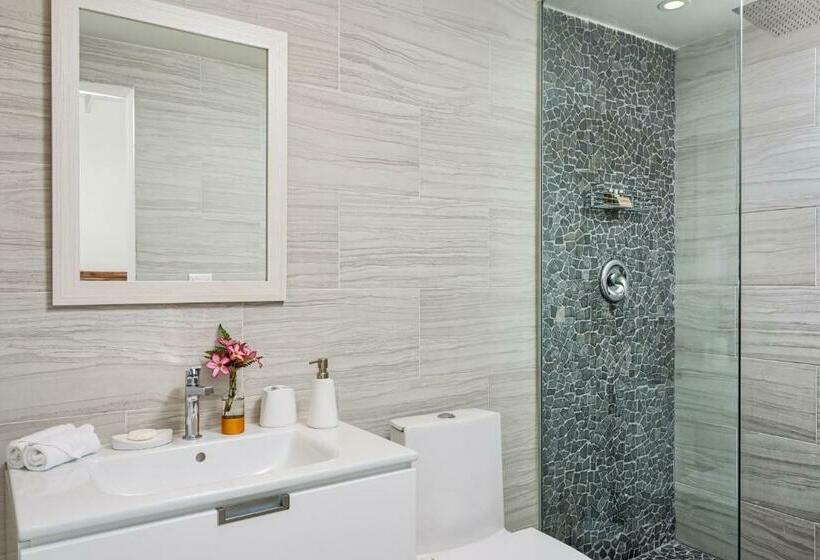 ویلای یک اتاق خوابه با استخر شنا, The Oasis At Grace Bay