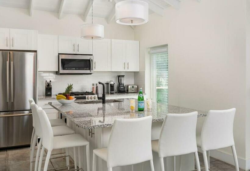 ویلای یک اتاق خوابه با استخر شنا, The Oasis At Grace Bay