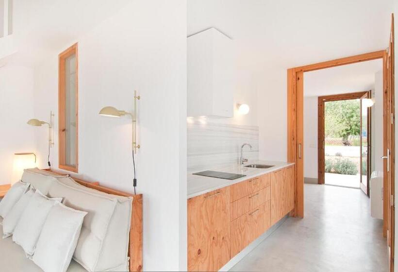 침실 1개 디럭스 아파트, Sa Nau Agroturismo   Adults Only