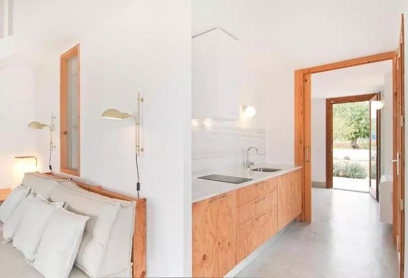 １ベッドルームのデラックスアパートメント, Sa Nau Agroturismo   Adults Only