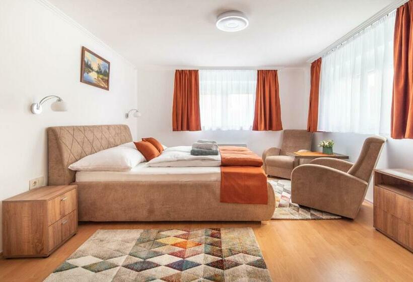 آپارتمان 1 خوابه همکف, Topáz Apartmanházak Keszthely