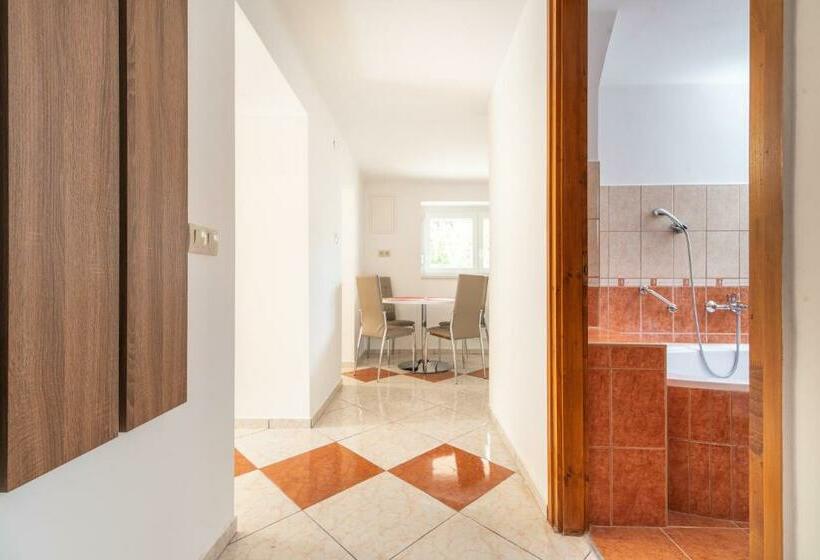 آپارتمان 1 خوابه همکف, Topáz Apartmanházak Keszthely