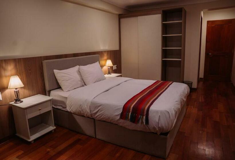 Standaardkamer met Terras, Tikawasi Ollanta 2   Incluye Transporte O Recojo Hacia La Estacion De Tren