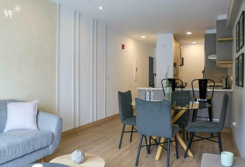 １ベッドルームアパートメント, Morada By Wynwood House