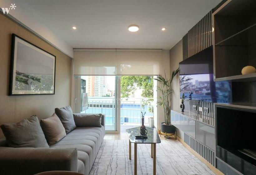 バルコニー付き１ベッドルームアパートメント, Morada By Wynwood House