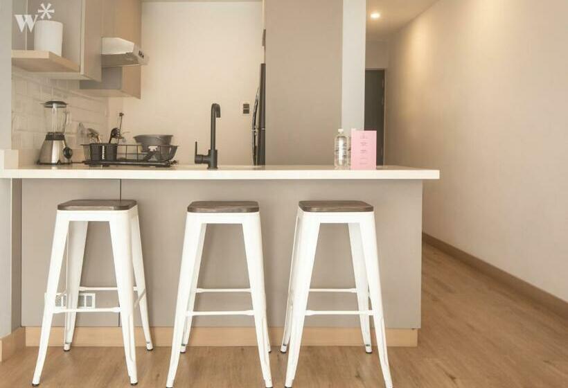 １ベッドルームアパートメント, Morada By Wynwood House