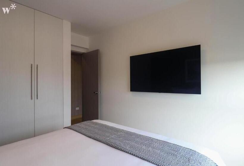 バルコニー付き１ベッドルームアパートメント, Morada By Wynwood House