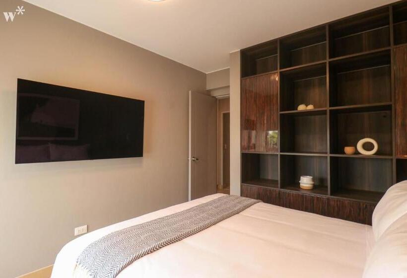 バルコニー付き１ベッドルームアパートメント, Morada By Wynwood House