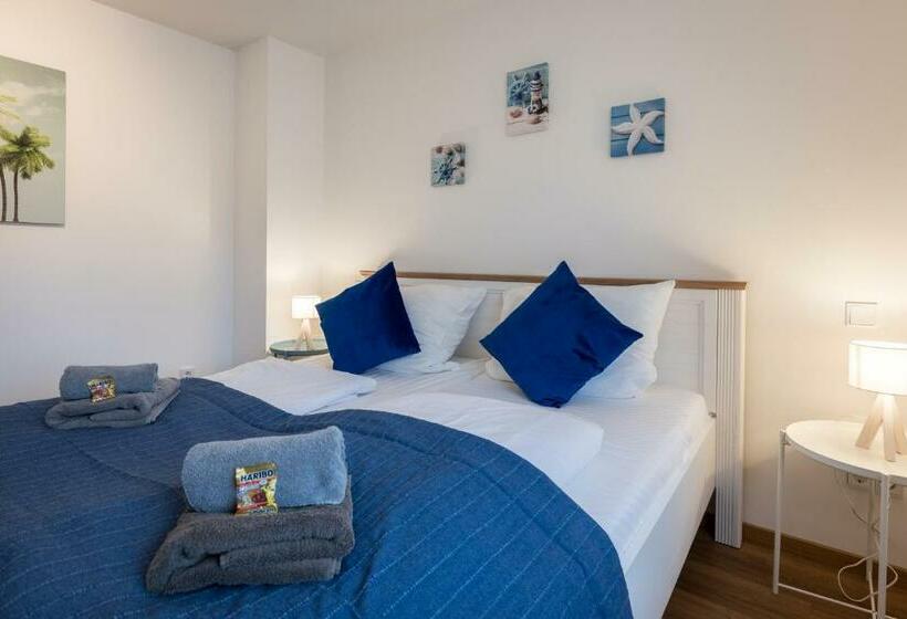 Comfort suite with terrace, Arbio I Cozy Apartments Augsburg Lechhausen