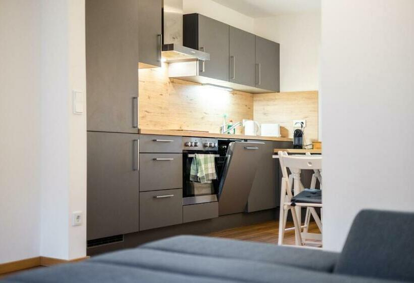 Comfort suite with terrace, Arbio I Cozy Apartments Augsburg Lechhausen