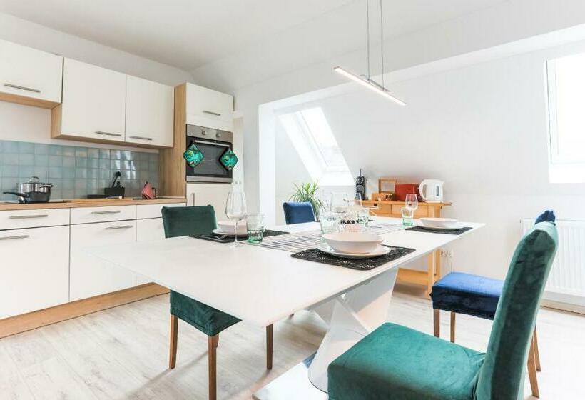 豪华套房, Arbio I Cozy Apartments Augsburg Lechhausen