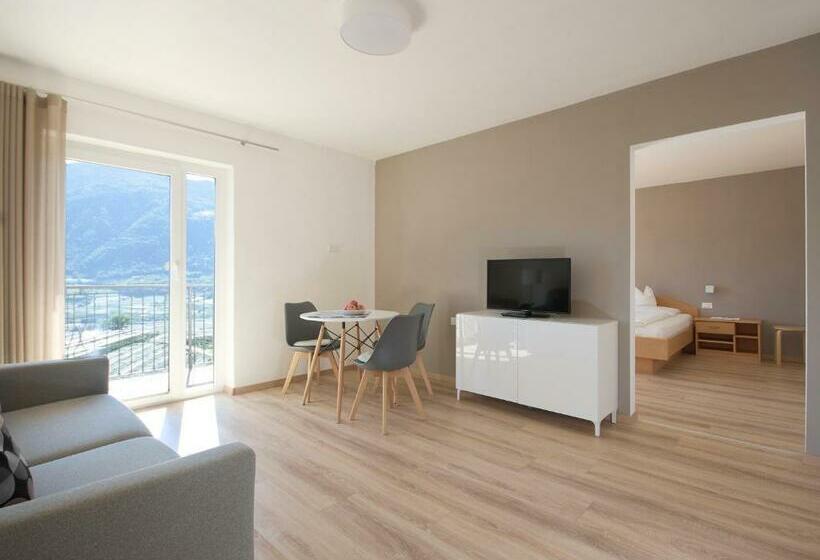 １ベッドルームアパートメント, Garni Hotel Walburg