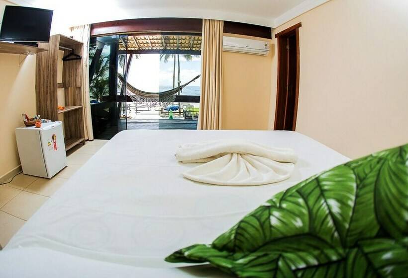 חדר דלוקס צדדי נוף לים, Pousada Costa Do Cacau