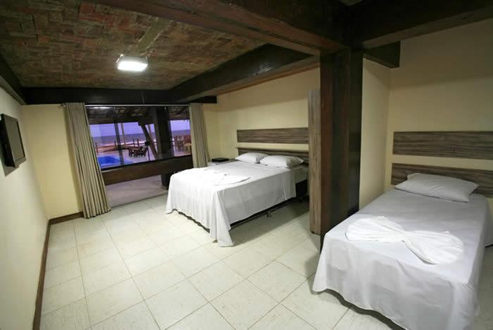 חדר סופריור נוף לים, Pousada Costa Do Cacau