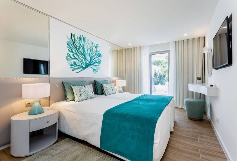 带1个卧室带花园景观的公寓, Quinta Do Lago Country Club