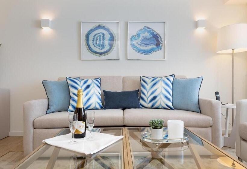 带1个卧室带花园景观的公寓, Quinta Do Lago Country Club