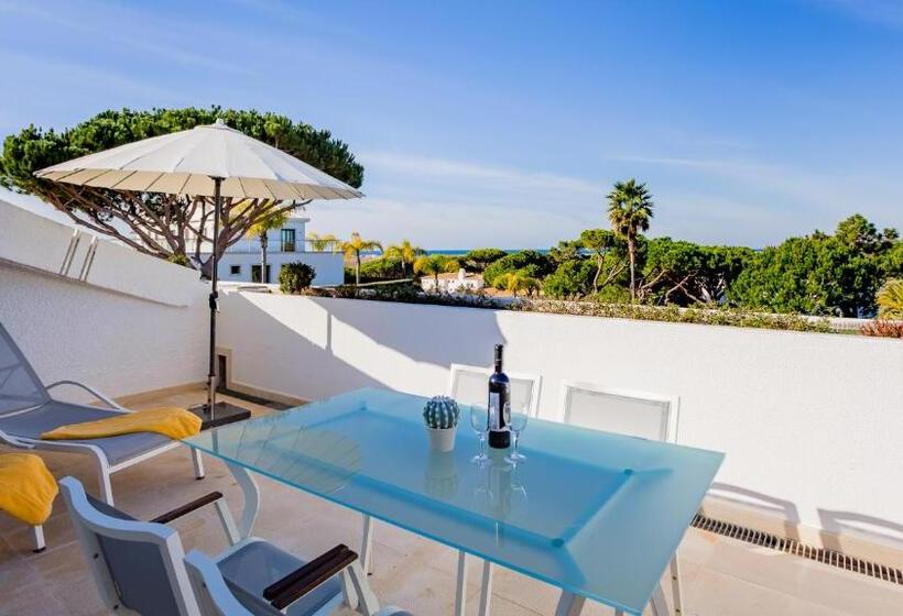 带2个卧室带海景的公寓, Quinta Do Lago Country Club