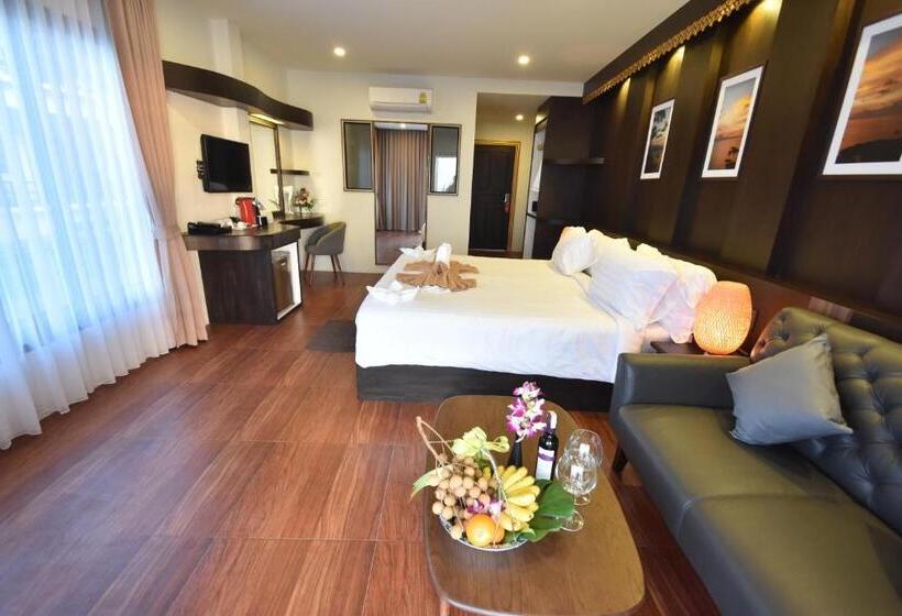 オーシャンビューデラックスルーム, Simple Life Cliff View Resort