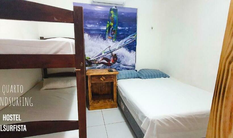 اتاق استاندارد چهار تخته, El Surfista Hostel   Pousada