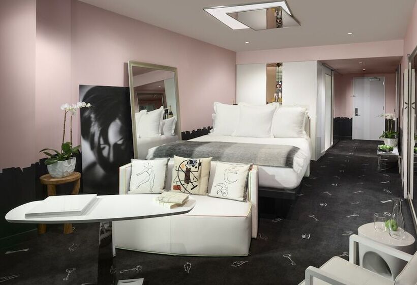 غرفة بريميوم مزودة بشُرفة, Dua Miami, Autograph Collection