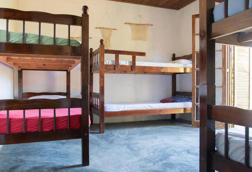 تختخواب در اتاق مشترک, Sambaqui Hostel