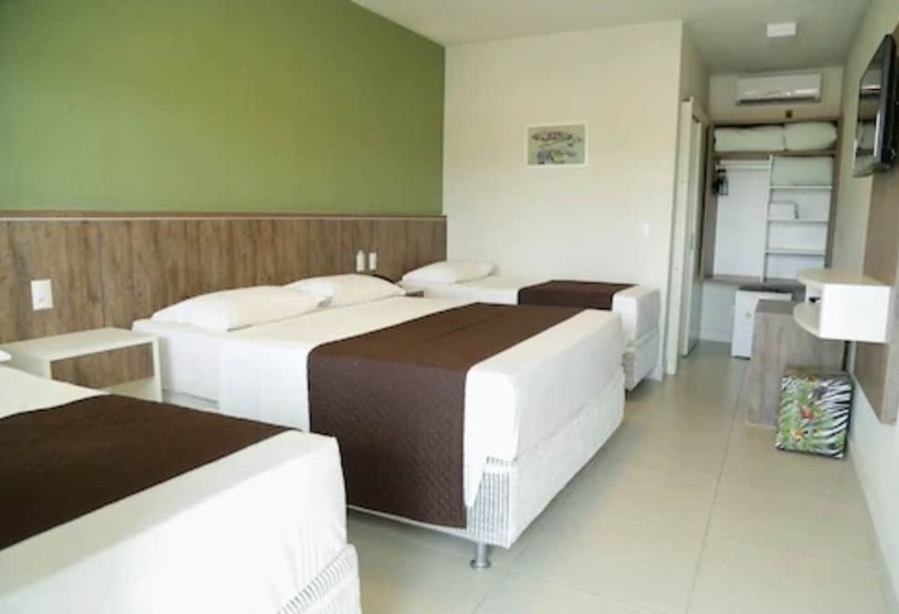 غرفة عائلية, Pousada Quinta Da Baleeira Mais Parque Terra Atlântica