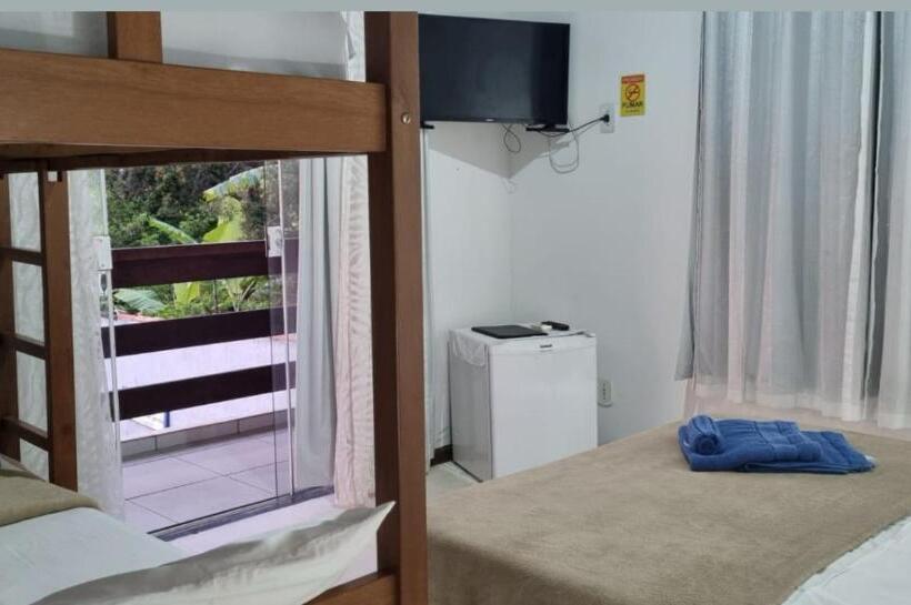 プールの見える1ベッドルームアパートメント, Pousada Sereia De Geriba