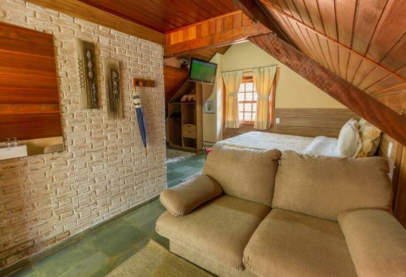 Quarto Familiar, Pousada Suiça Mineira Centro