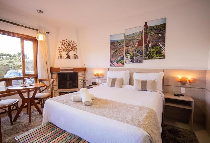 Люкс с гидромассажем, Pousada Suiça Mineira Centro