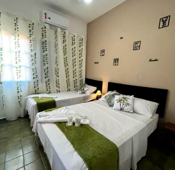 스탠다드 트리플 룸, Pousada Tribo Ubatuba