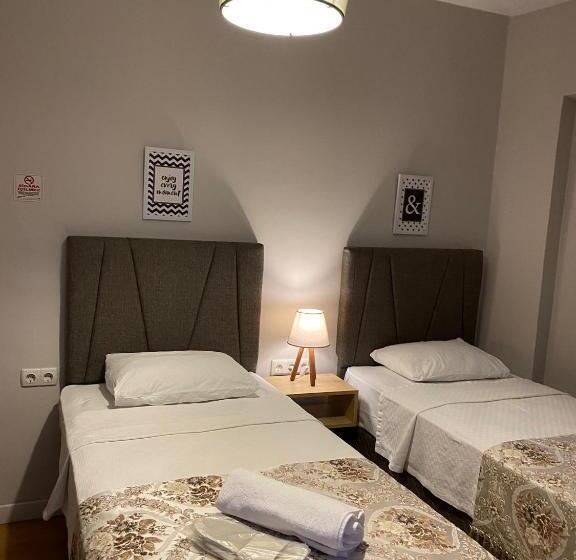 اتاق لوکس چهار تخته, No Problem Pansiyon & Alkaya