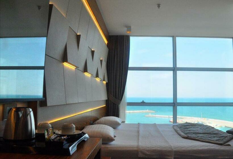 اتاق استاندارد با چشمانداز دریا, Panorama Damla Otel