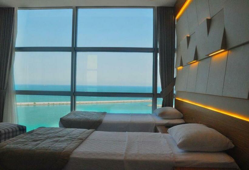 اتاق استاندارد با چشمانداز دریا, Panorama Damla Otel