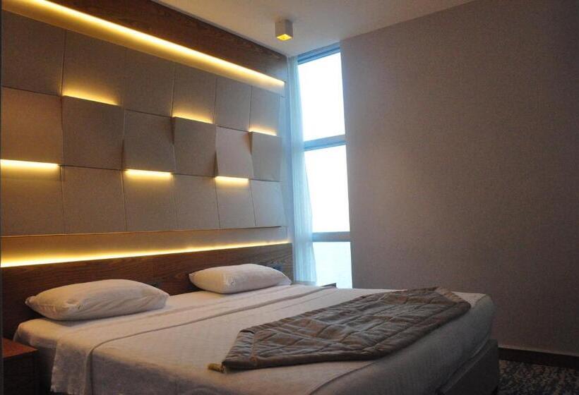 اتاق اساندارد با چشمانداز جانبی به دریا, Panorama Damla Otel