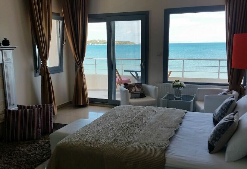 豪华海景房带阳台, Urla Yelken Hotel   Adults Only
