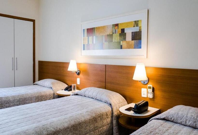 스탠다드 트리플 룸, Vitoria Regia Hotel Bauru