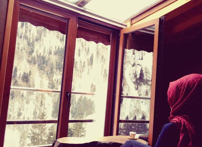 غرفة قياسية مطلة على الجبل, Ayderoom