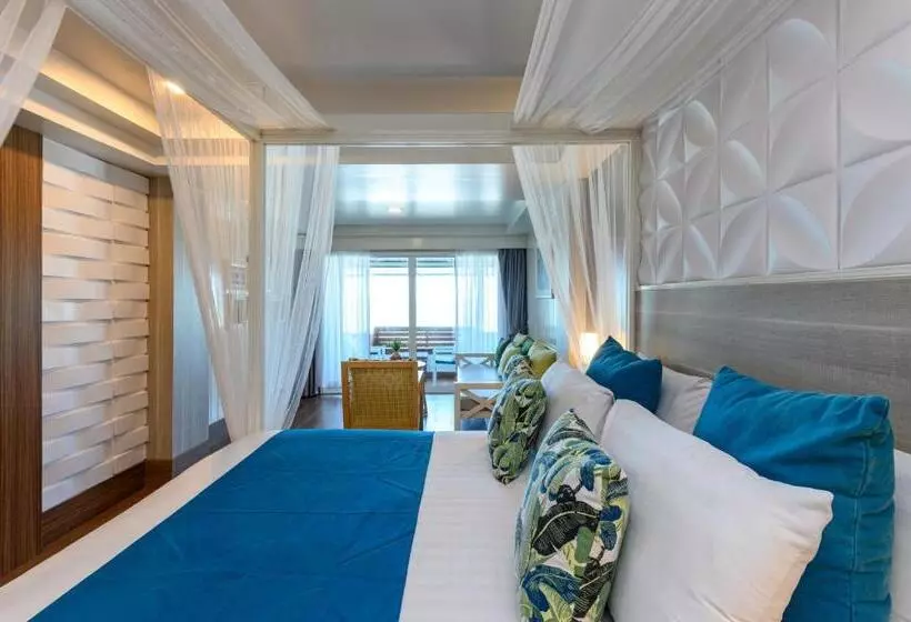Superior-huone Merinäkymä Parveke, Maldives Beach Resort