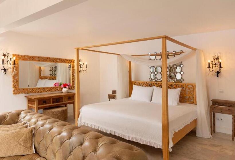 غرفة قياسية مطلّة علي البحر مزوَّدة بشُرفة, Sabrinas Haus   Adults Only