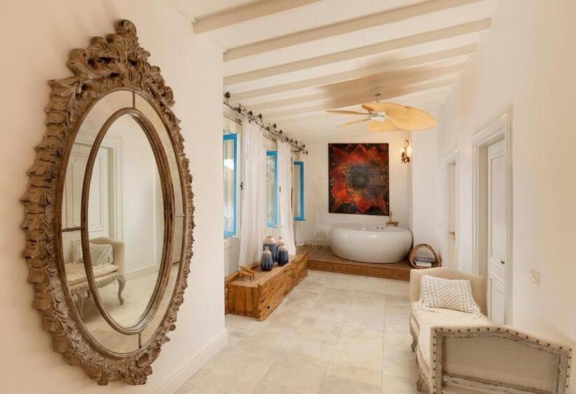 غرفة قياسية مطلّة علي البحر مزوَّدة بشُرفة, Sabrinas Haus   Adults Only